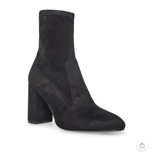 Black Steve Madden booties size 10